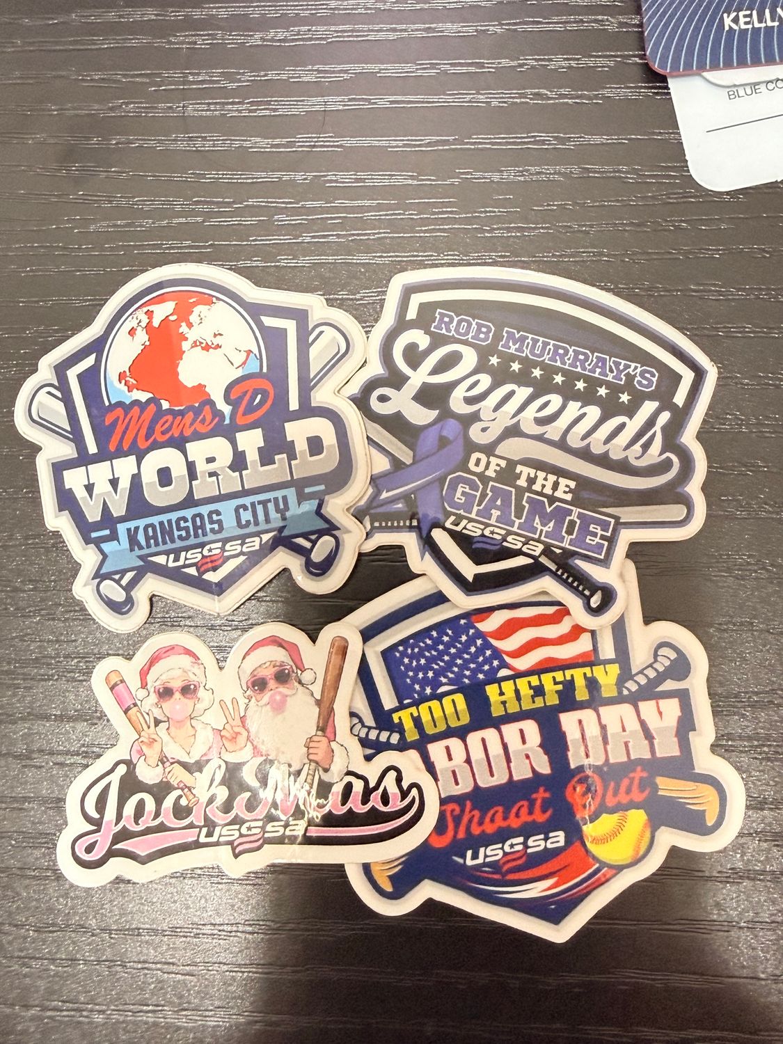 ​USSSA Event Sticker Bundle – Set of 4