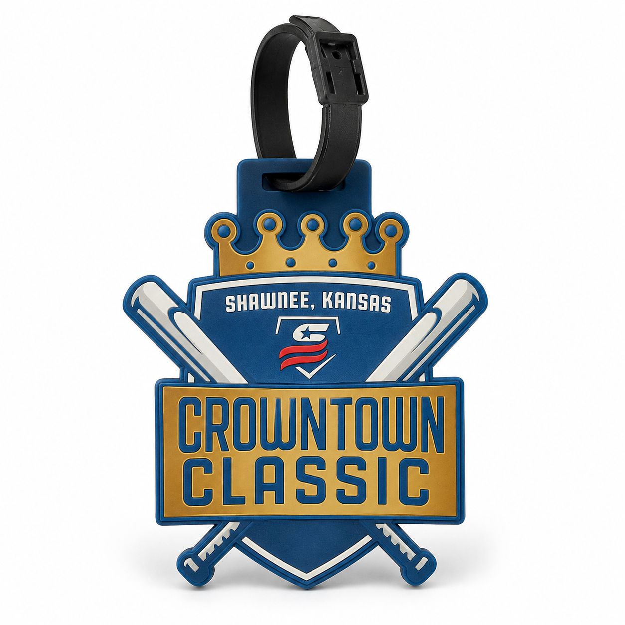 ​Crowntown Classic Rubber Bag Tag