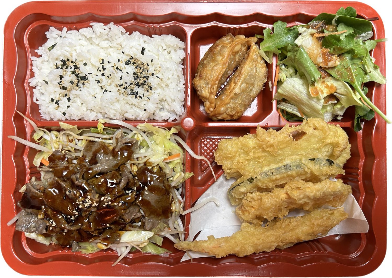 Teriyaki &amp; Tempura Bento
