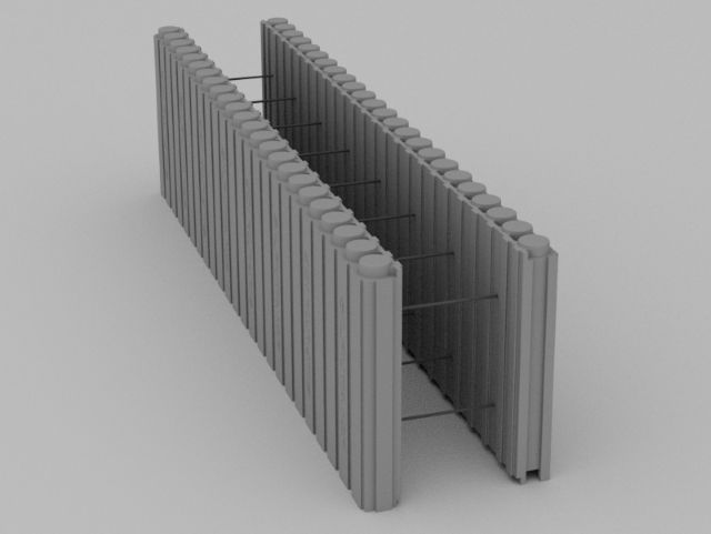 Silputa ICF THERMO NEO 45x160/210x45 szalunek ścienny