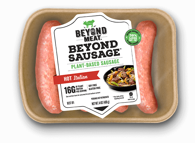 Beyond Meat Sausage x 4 - Hot Italian, STORE: Cape Town, Beyond Sausage: Hot Italian