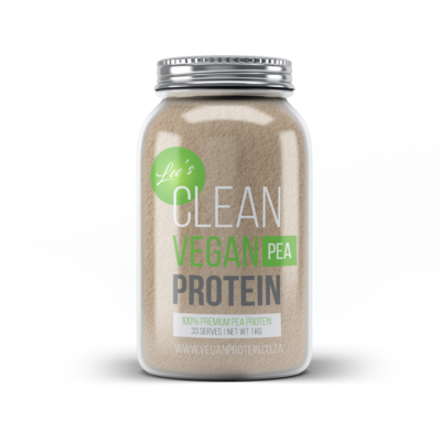 Pea Protein Powder Isolate - 1Kg in Glass Jars 00002