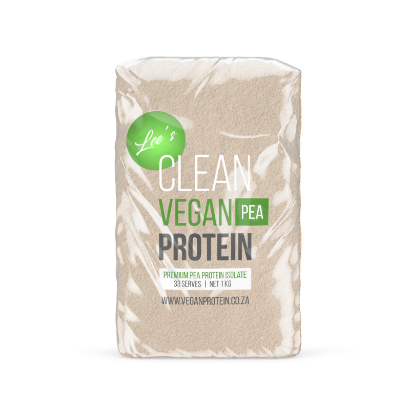 Pea Protein Powder Isolate -  1Kg Refills in Compostable Bags