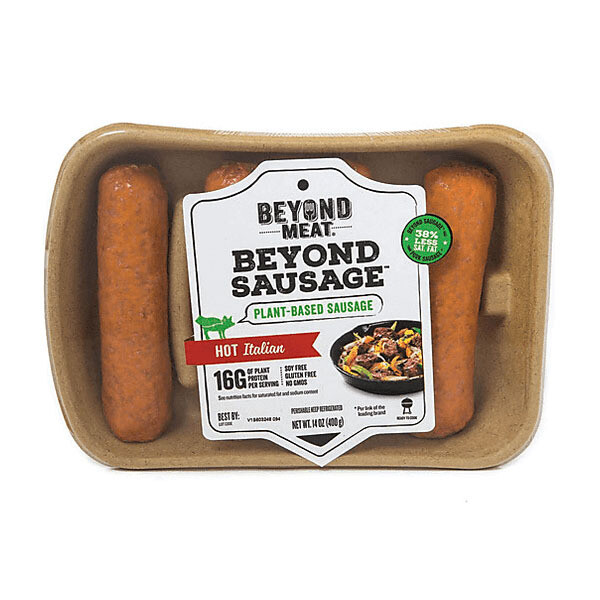 Beyond Meat Sausage x 4 - Hot Italian