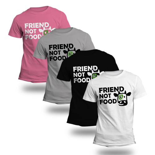 T.Shirt - Kiddies - Friends Not Food