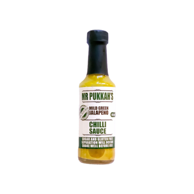 Mr Pukkah's - Mild Green Jalepeno Chilli Sauce 00087