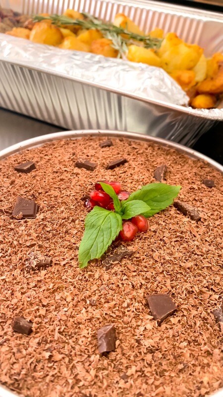 Peppermint Crisp Tart