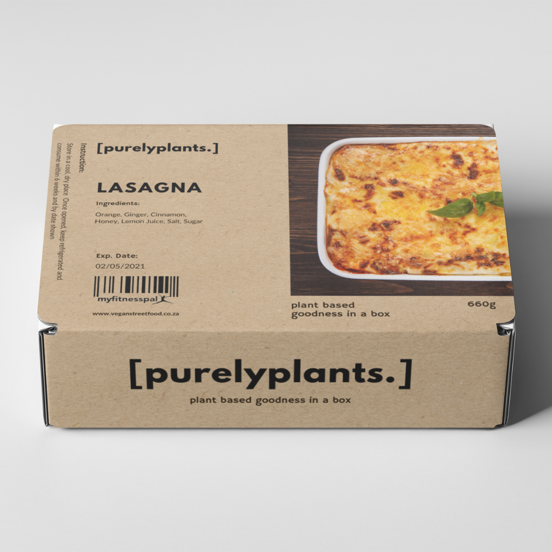 Purely Plants Frozen Meals - Lasagna