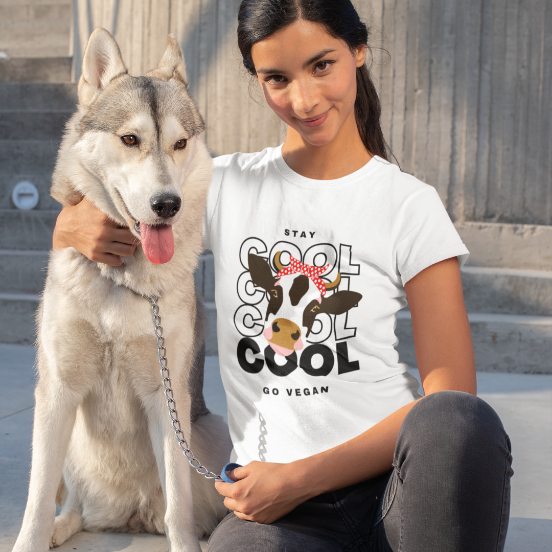 Vegan Streetfood Tee - Stay Cool Classy Cow