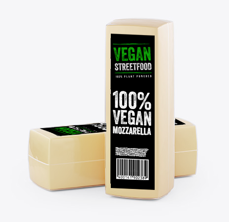 100% Vegan Catering Cheese (1kg)- Mozzarella