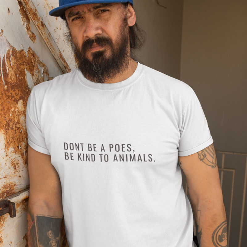 Vegan Streetfood Tee - Don&#39;t be a P@*$