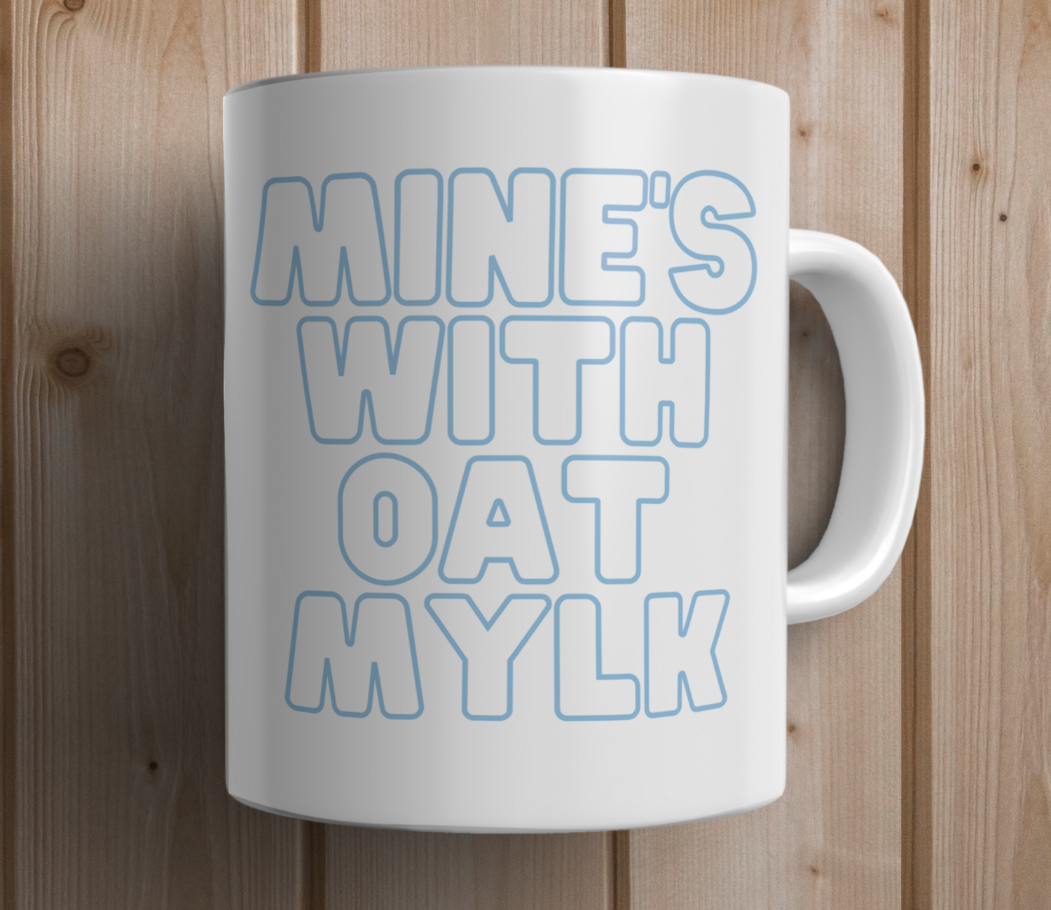 Mine&#39;s With Oat Mylk Mug