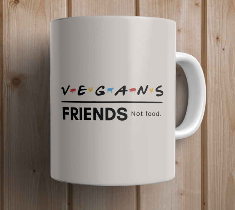 Friends Not Food Mug