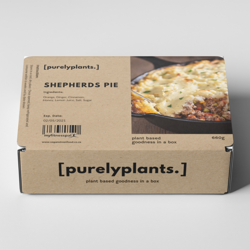 Purely Plants Frozen Meals - Shepherds Pie