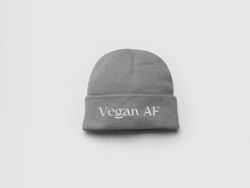 Vegan AF Beanie