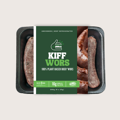 KIFF WORS – 100% PEA PROTEIN KIFF*WORS (SOY-FREE &amp; GLUTEN-FREE)