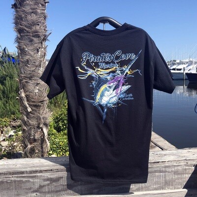 Blue with Lure Short Sleeve T-Shirt Blue with Lure Short Sleeve T-Shirt