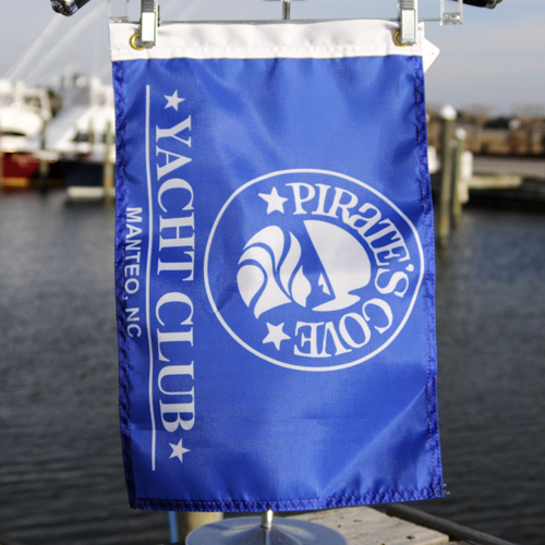 Pirate's Cove Yacht Club Flag Pirate's Cove Yacht Club Flag