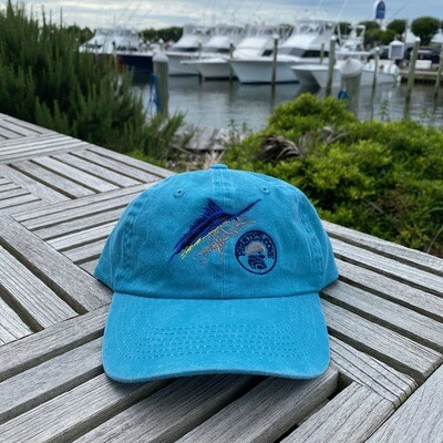 Pirates Cove Scratchy Marlin Embroidered Hat