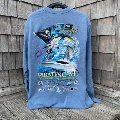 39th Annual Pirate’s Cove Billfish Tournament Long Sleeve Shirt