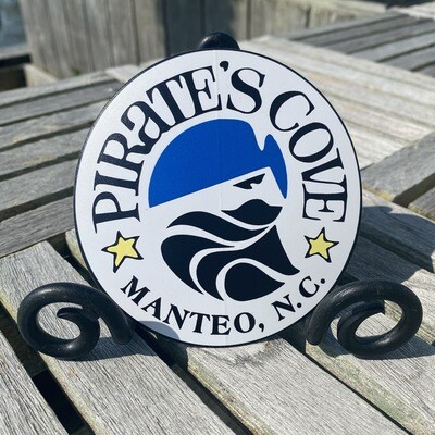 Pirate's Cove Circle Logo Sticker