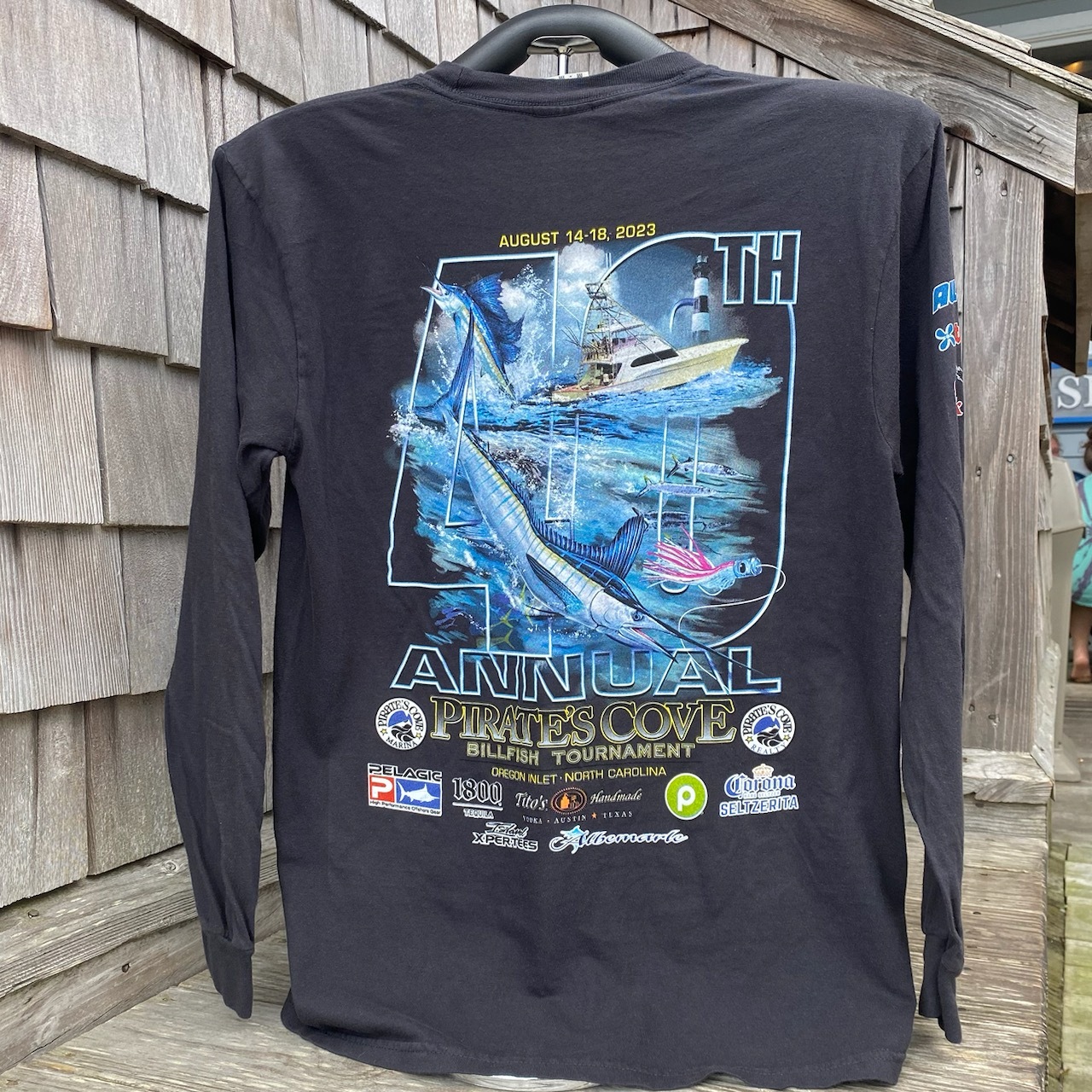 40th Annual Pirate’s Cove Billfish Tournament Long Sleeve Shirt