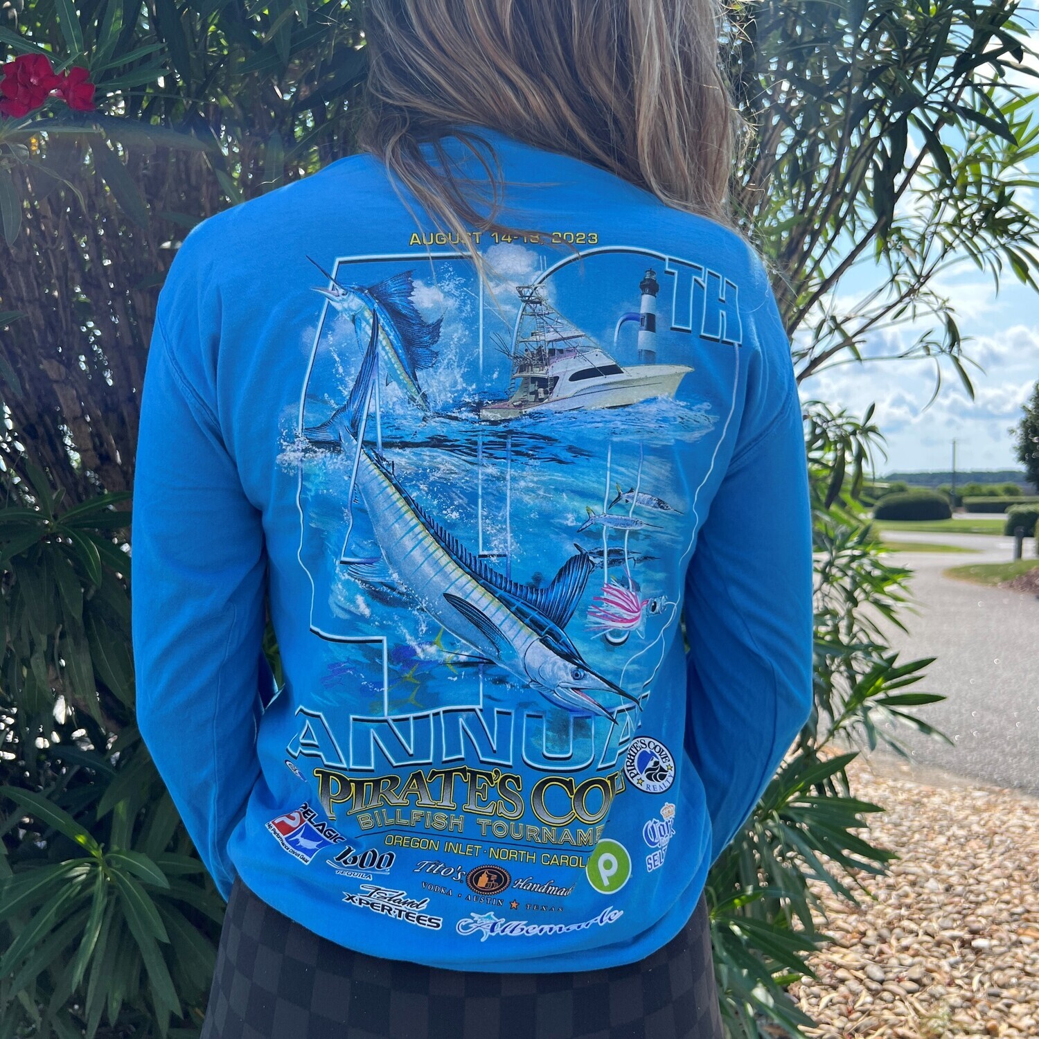 40th Annual Pirate's Cove Billfish Tournament Long Sleeve Shirt