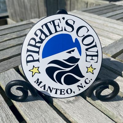 Pirate's Cove Circle Logo Sticker