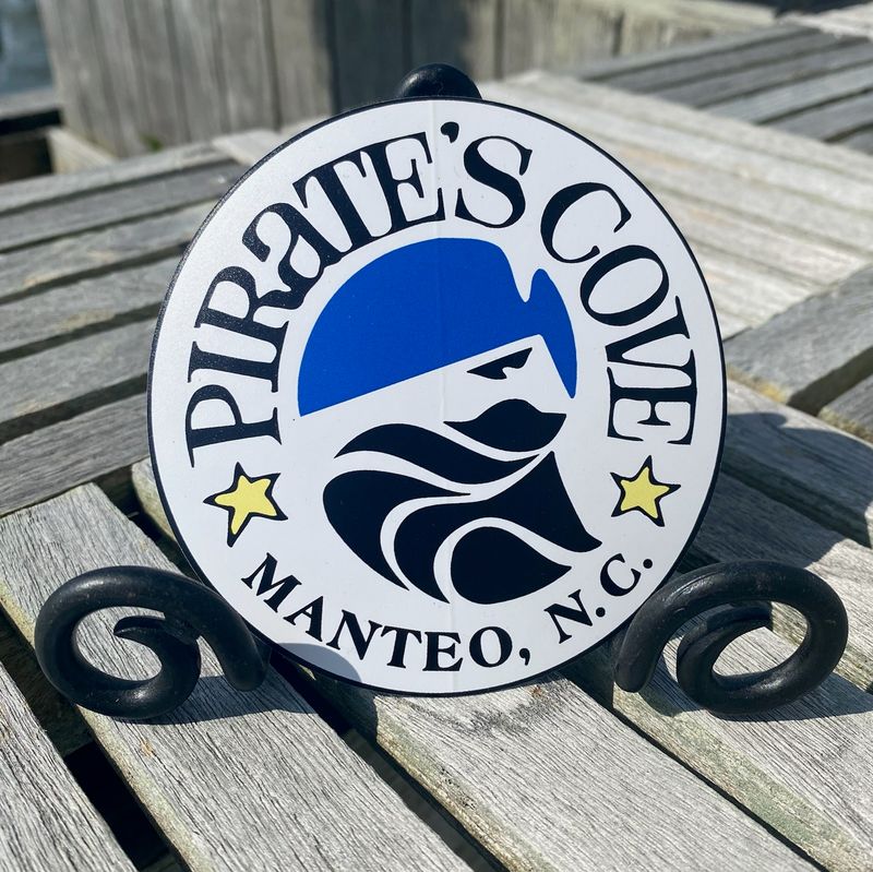 Pirate's Cove Circle Logo Sticker Pirate's Cove Circle Logo Sticker
