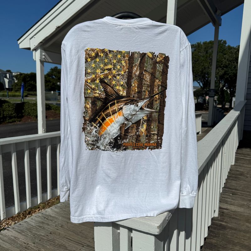 PC Woodland Flag Long Sleeve T-Shirt