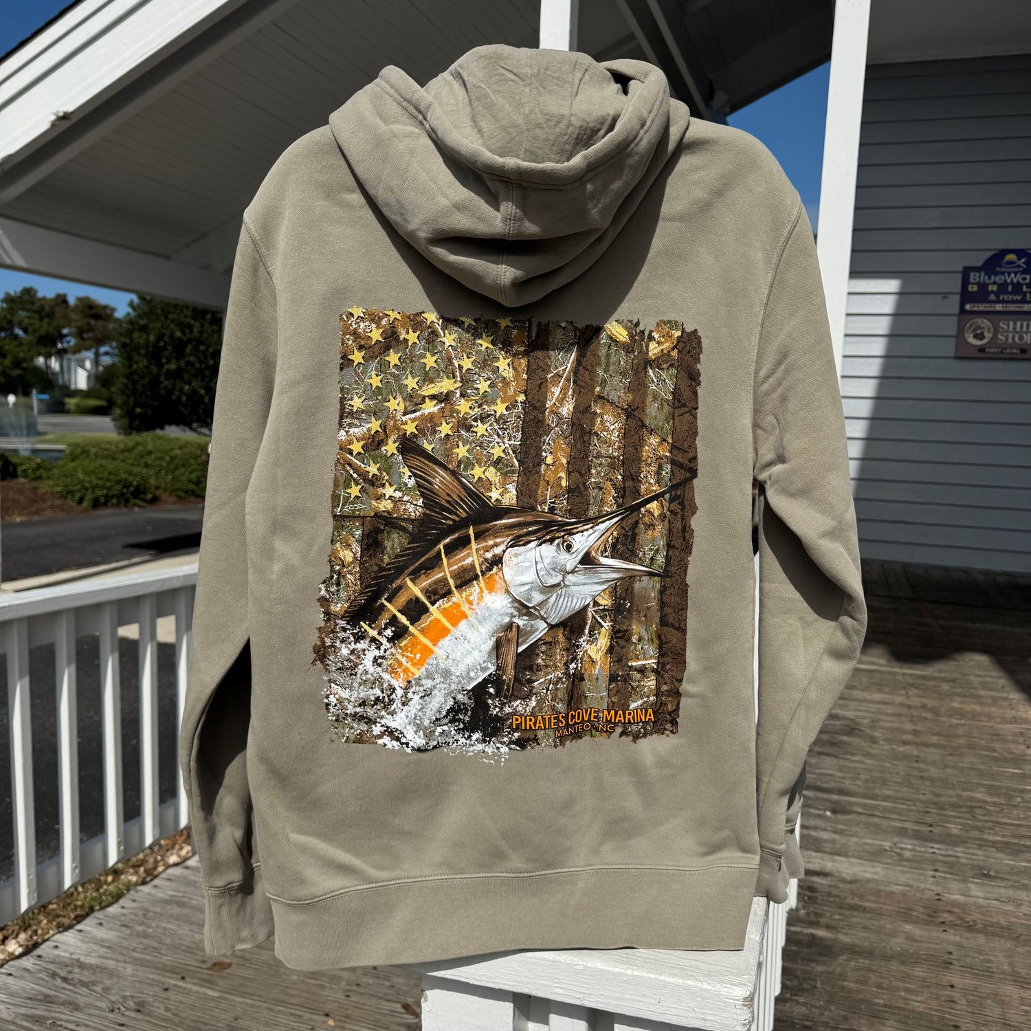 PC Woodland Flag Midweight Hoodie