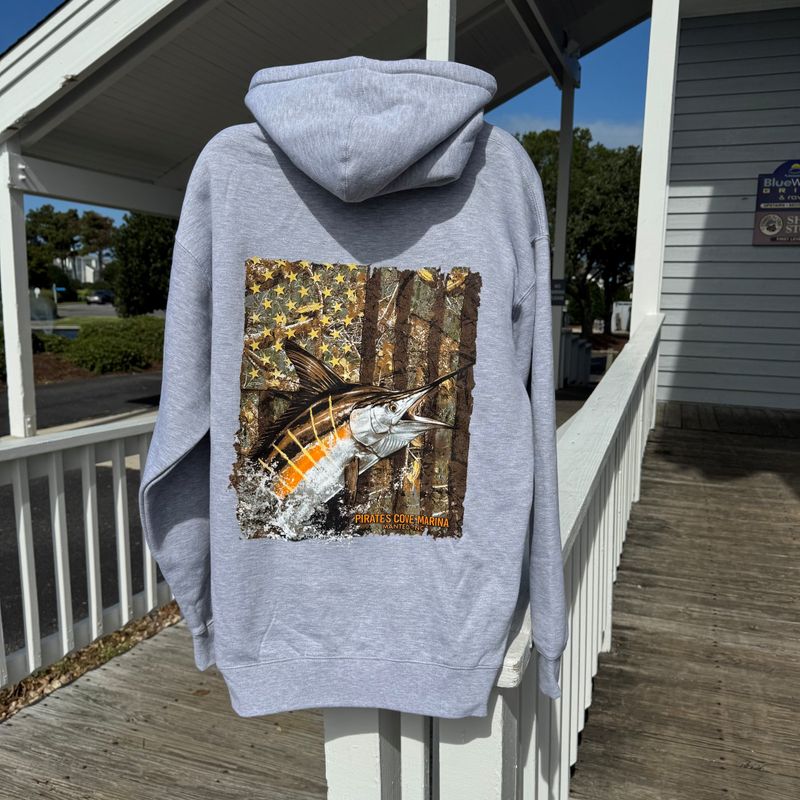 PC Woodland Flag Heavyweight Hoodie