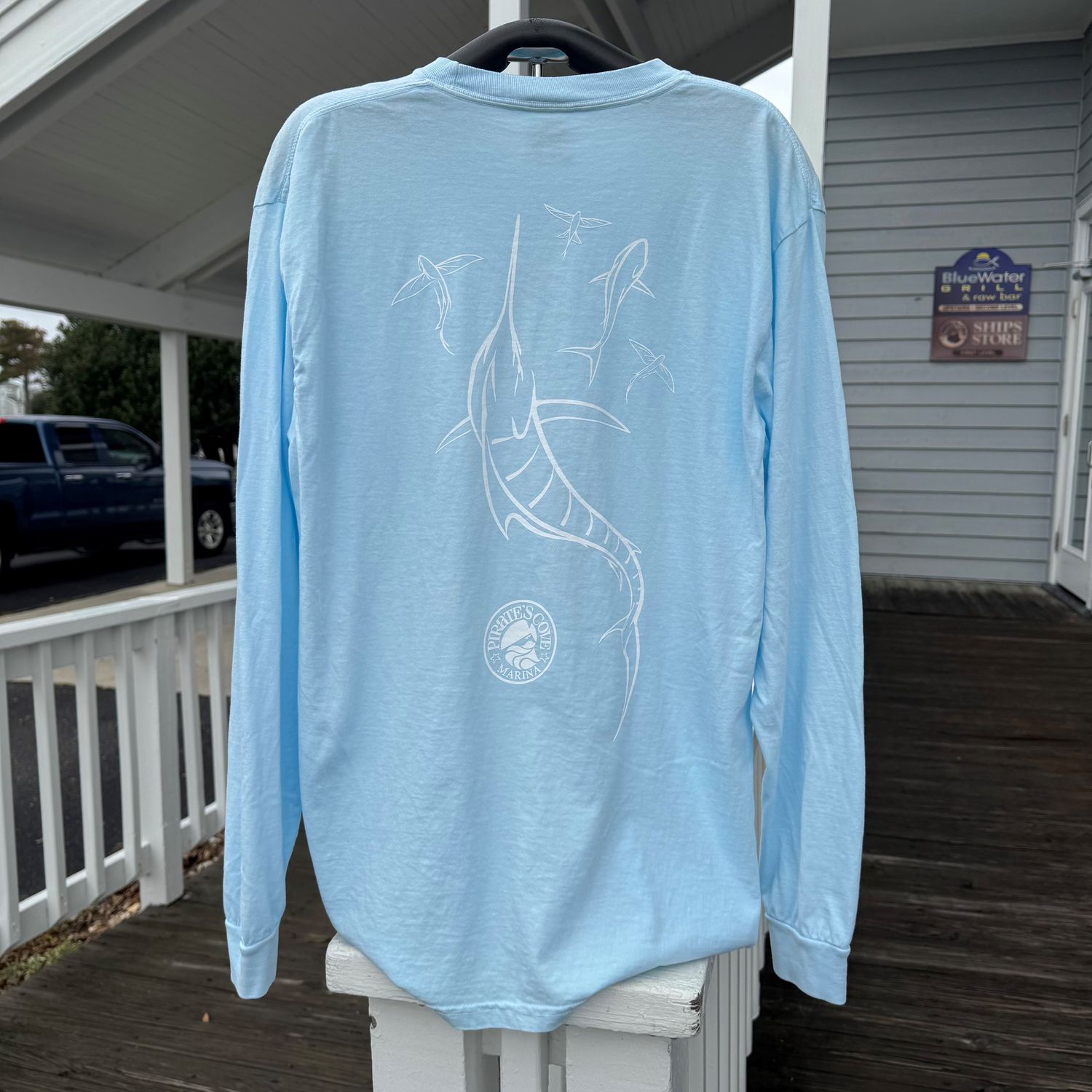 PC Deep Blue Long Sleeve T-Shirt