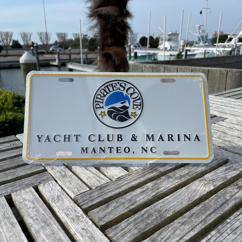 Pirates Cove Front License Plate