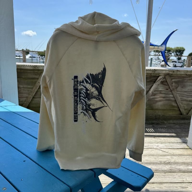 Leaping Sail Ladies Hoodie