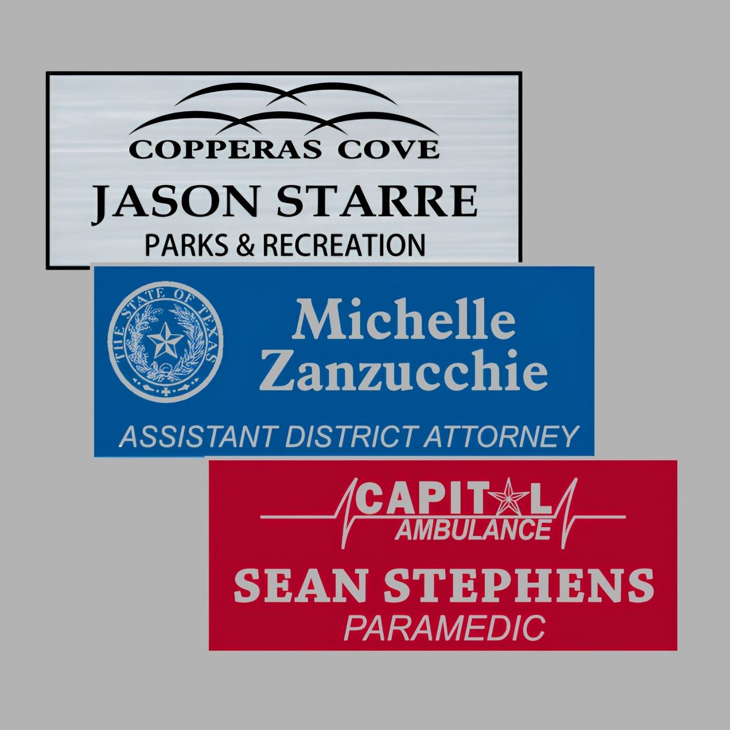 Laser Engraved Name Badges