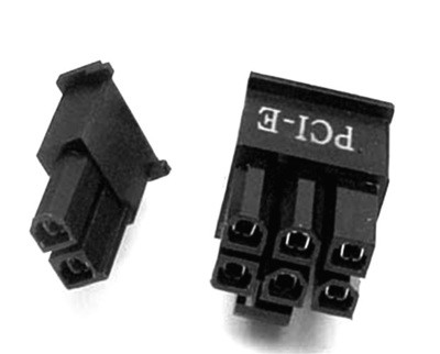 6+2 Pin Pci-e Female Connector