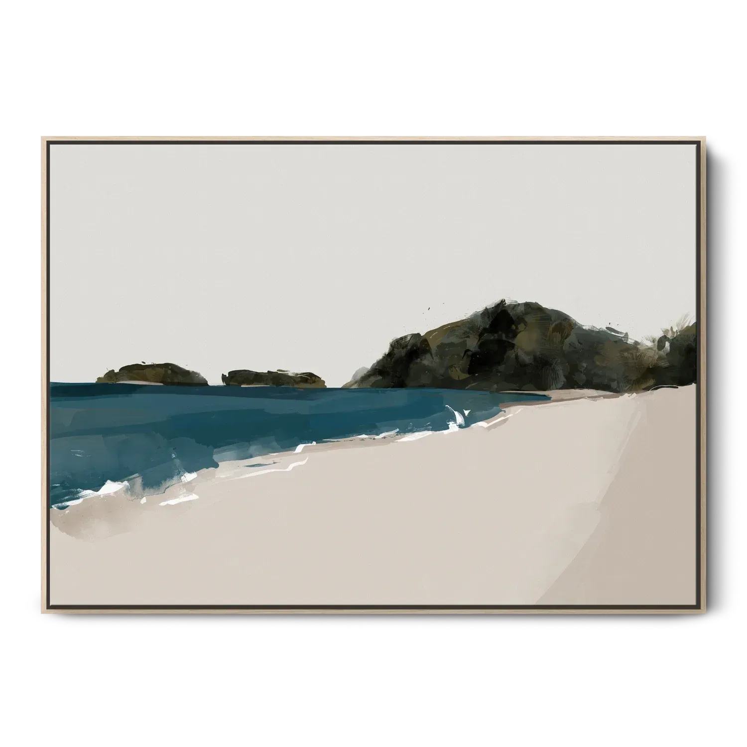 Golden Bay Framed Giclée