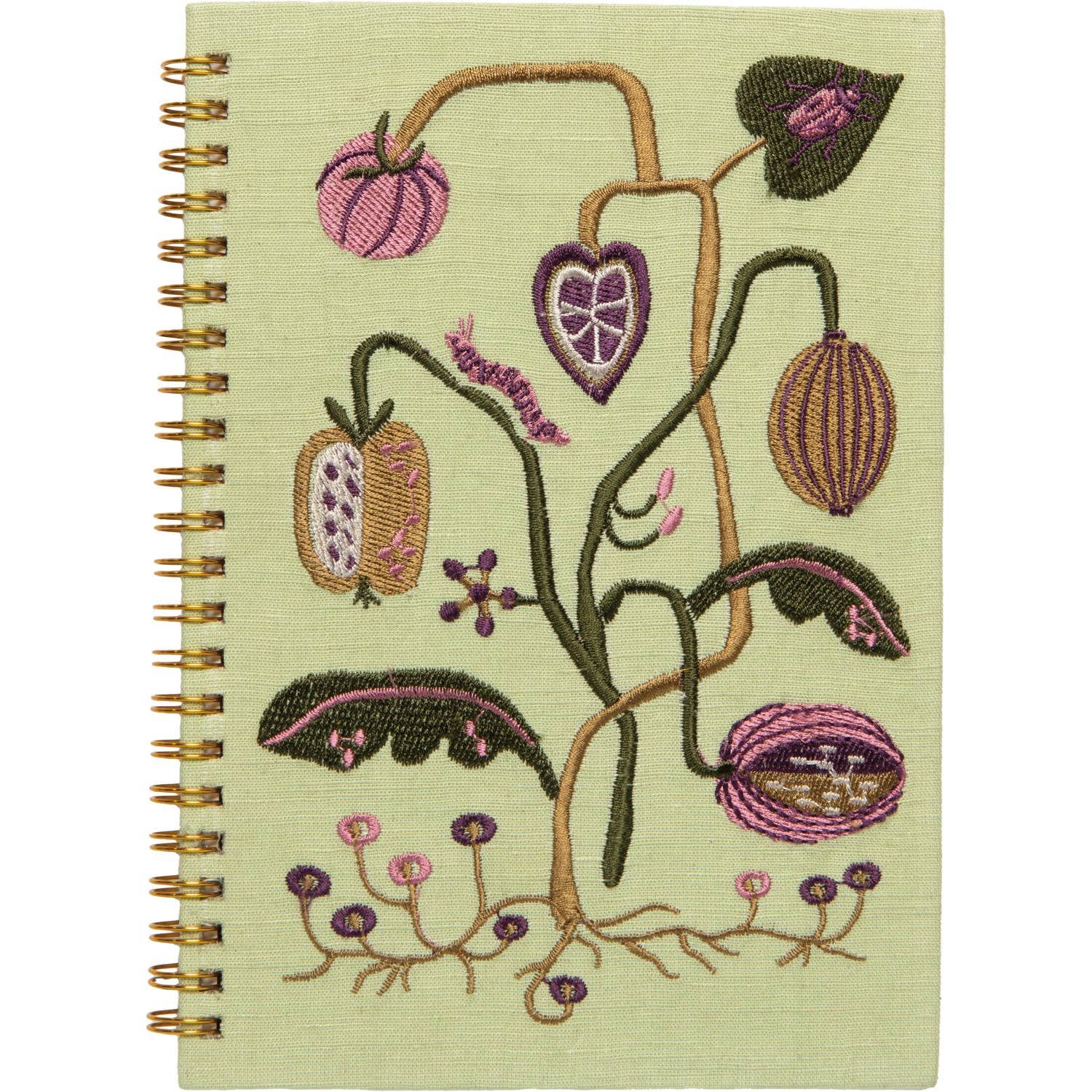 Pome Embroidered Notebook
