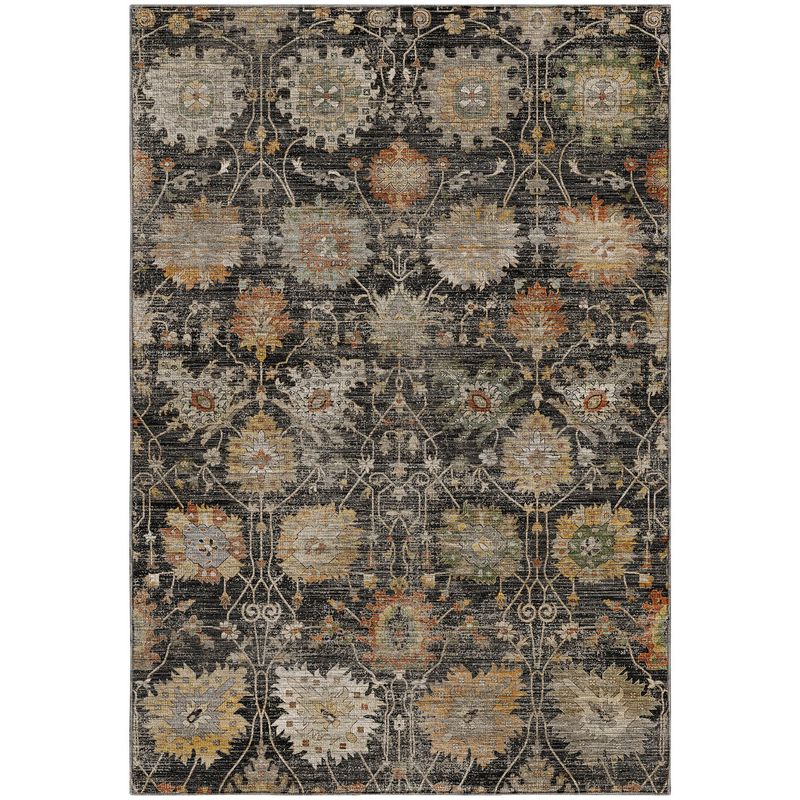 Aristo Black Area Rug 6x9
