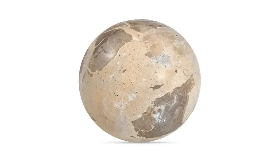 Odessa Sphere - Beige Marble