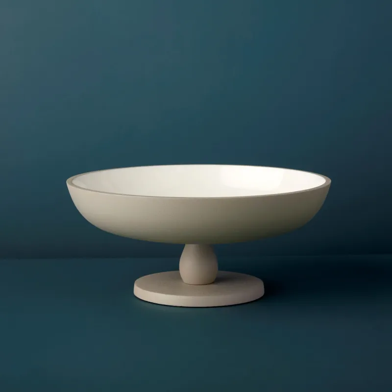 Easton Footed Bowl - Dove