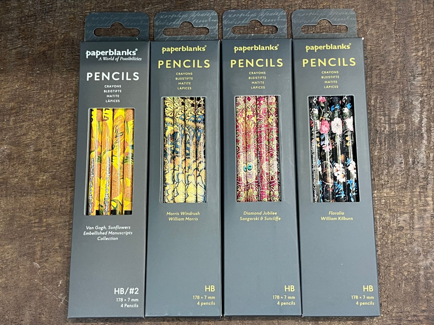 Paperblanks Pencils (4 count)