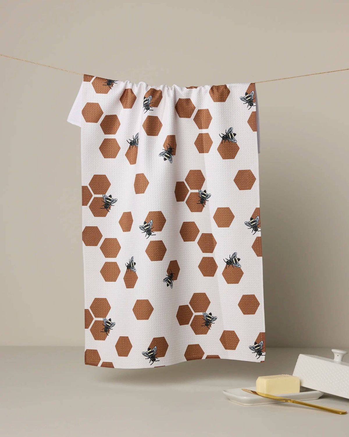 Busy Buzzin Tea Towel