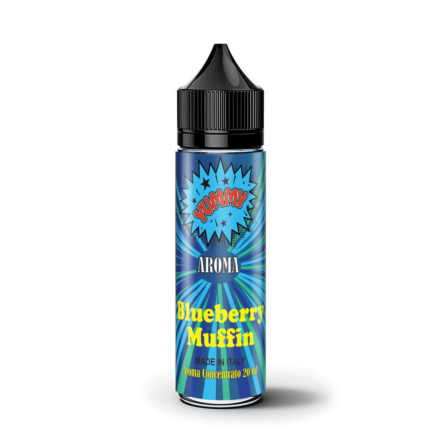 BLUEBERRY MUFFIN - YUMMY 20ml Concentrato in flacone 60ml