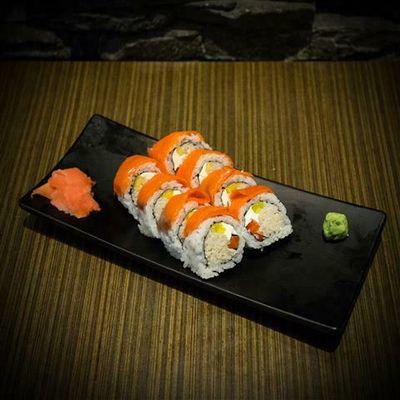 Smoked Salmon Cream Cheese Roll