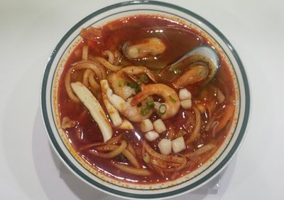 Spicy Seafood Udon