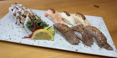Aburi Beef Sushi Combo