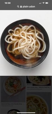 Plain Udon