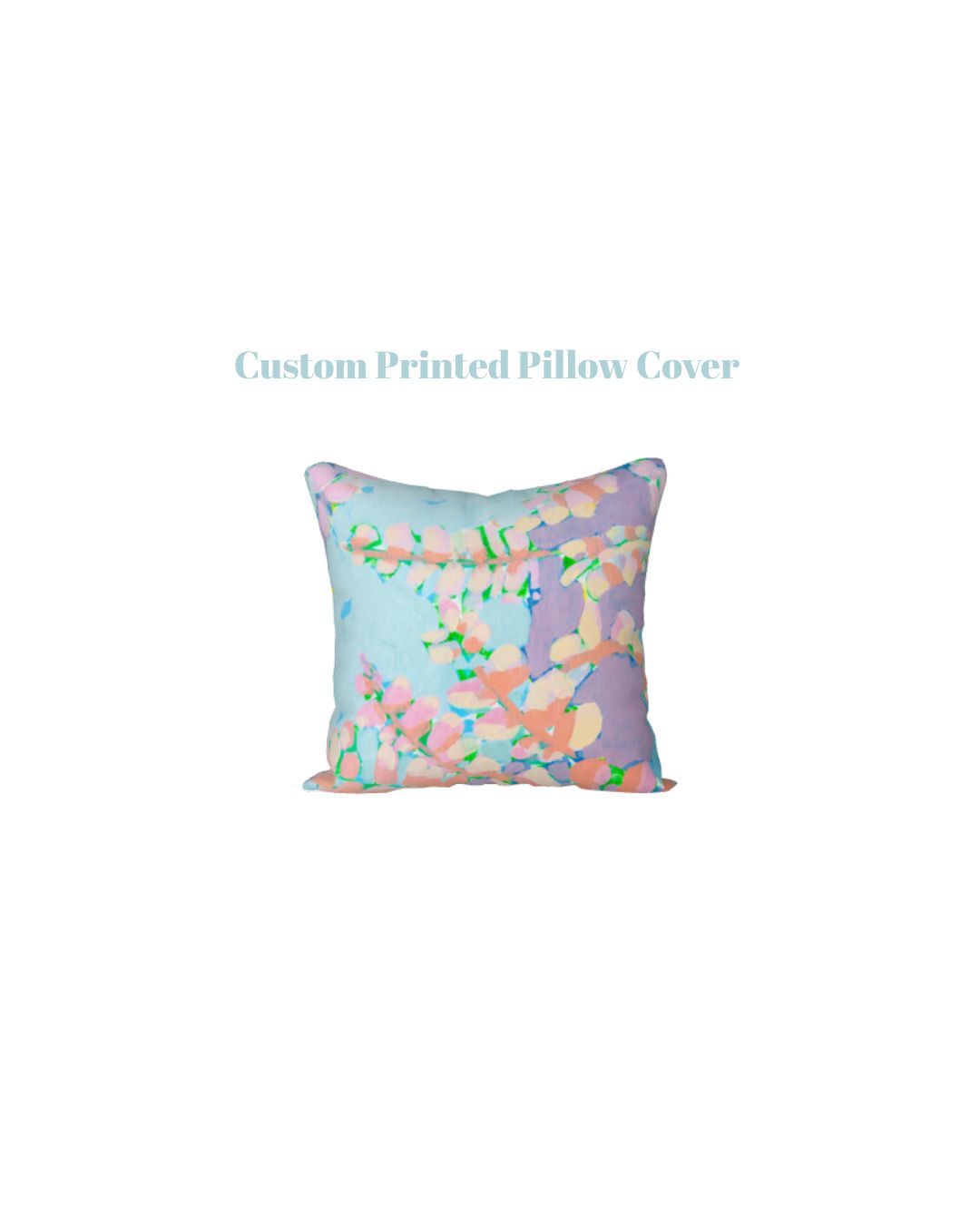 Custom Printed Pillow Cover